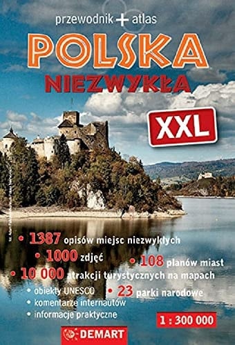 Polska niezwykła XXL przewodnik + atlas