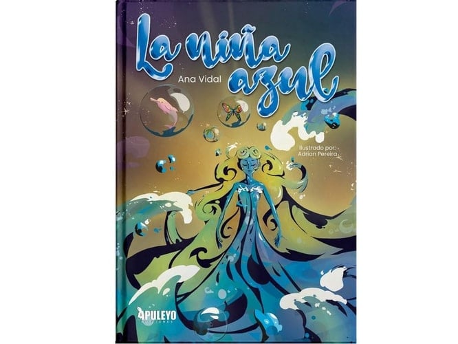 La niña azul