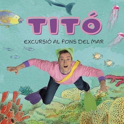 Titó. Excursió al fons del mar: Llibre de cartró amb solapes