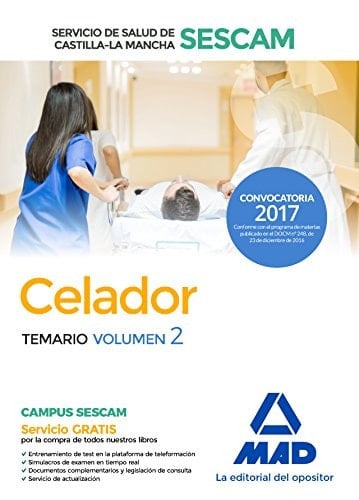Celador del Servicio de Salud de Castilla-La Mancha (SESCAM). Temario volumen 2 (Spanish Edition)