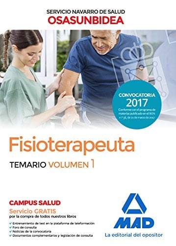 Fisioterapeuta del Servicio Navarro de Salud-Osasunbidea. Temario volumen 1 (Spanish Edition)