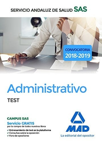Administrativo del Servicio Andaluz de Salud. Test
