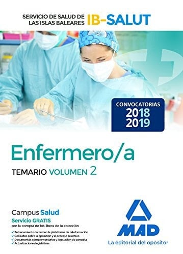 Enfermero/a del Servicio de Salud de las Illes Balears (IB-SALUT).Temario volumen 2 (Spanish Edition)