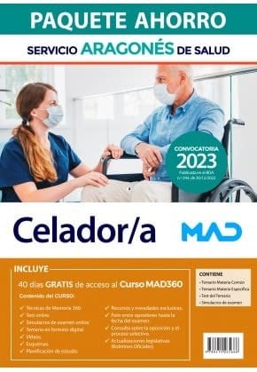 Paquete Ahorro Celador/a Servicio Aragonés de Salud.