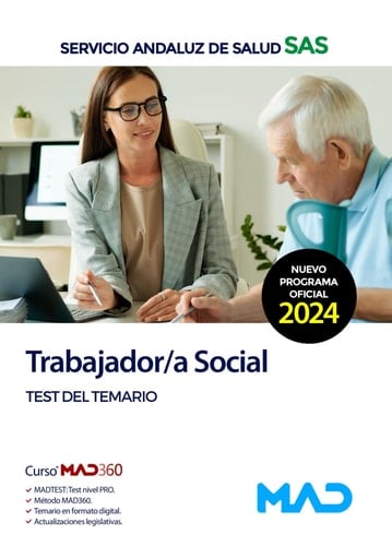Trabajador/a Social del Servicio Andaluz de Salud. Test del temario