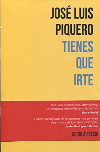 Tienes que irte