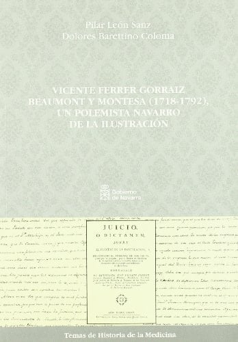 Vicente Ferrer Gorraiz Beaumont y Montesa (1718-1792), un polemista navarro de la Ilustración