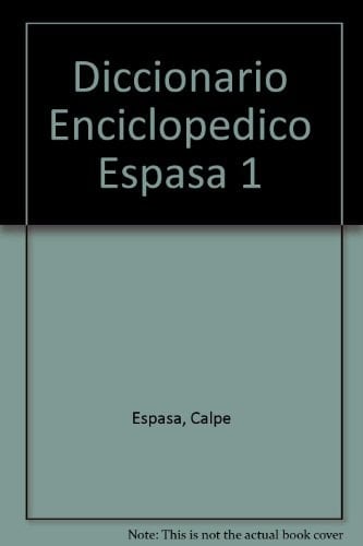 Diccionario Enciclopedco Espasa