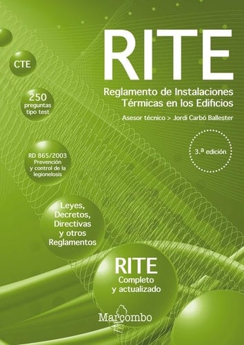 Reglamento de Instalaciones Térmicas en los Edificios 3ed
