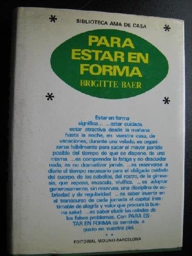 Para estar en forma