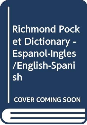 Richmond Pocket Dictionary Español-Ingles, Ingles-Españoledicion 84-294-9860-5