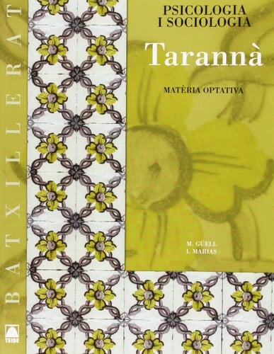 Tarannà, Batxillerat psicologia i sociologia : matèria optativa