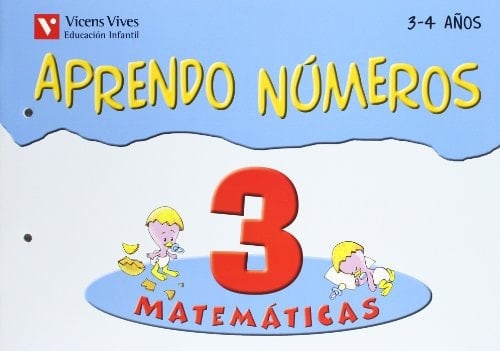 Aprendo Numeros Cuaderno 3 (3-4 Años)