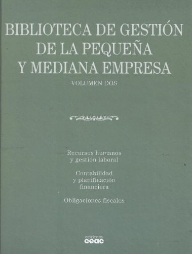 Biblioteca de Gestión de la Pequeña y Mediana Empresa