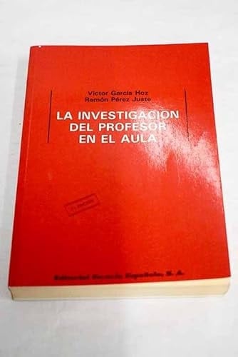 La investigación del profesor en el aula
