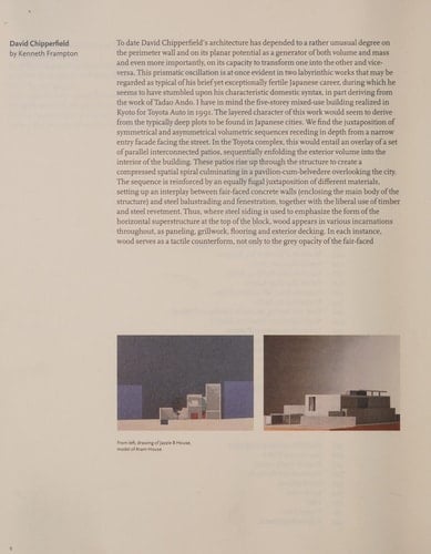 David Chipperfield Architectural Works 1990-2002
