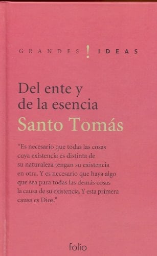 Del ente y la esencia
