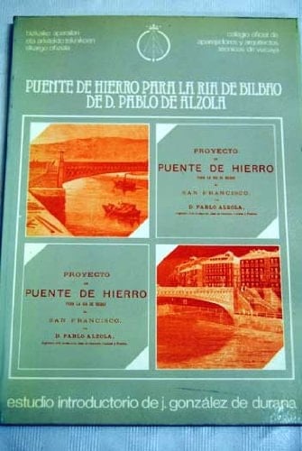 Puente de hierro para la ría de Bilbao