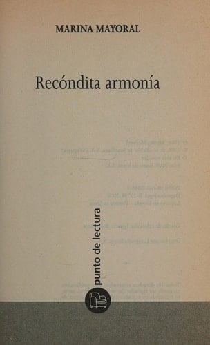 Recóndita armonía