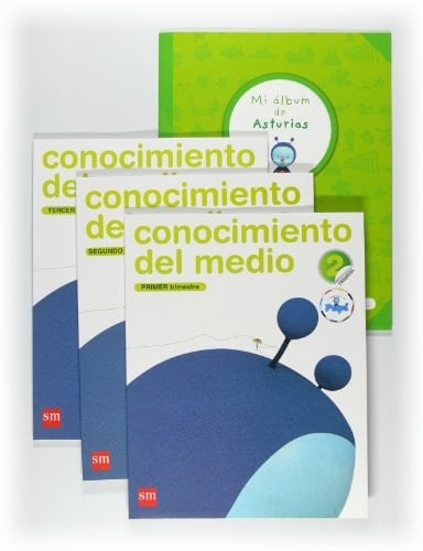 Conocimiento del medio. 2 Primaria. Conecta con Pupi. Asturias. Trimestres