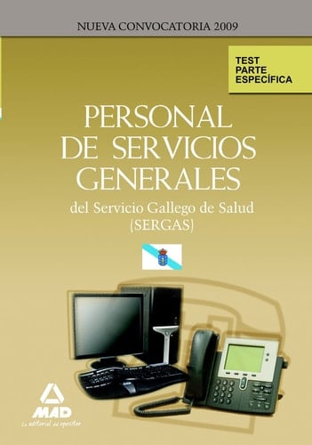 Personal de servicios generales del servicio gallego de salud (sergas). Test parte específica.