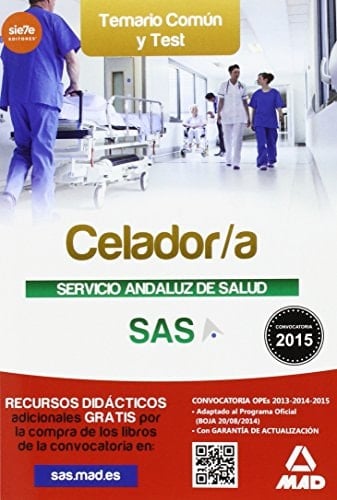 Celador del Servicio Andaluz de Salud. Temario común y test (Spanish Edition)
