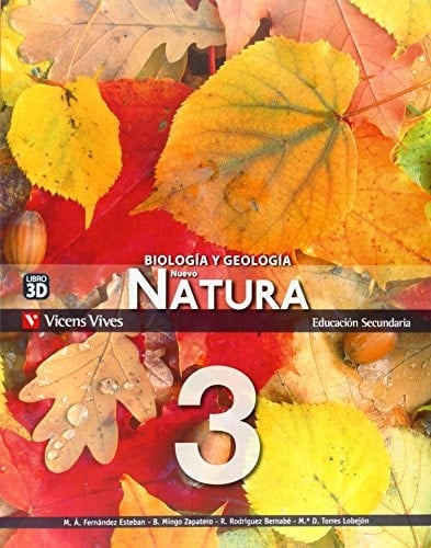 Nuevo natura, 3 Educación Secundaria, Aragón biología y geología : Libro 3D