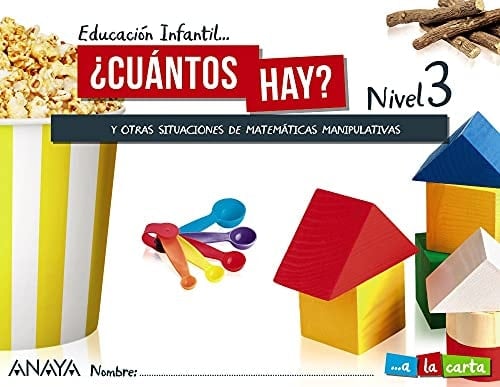 ¿Cuántos hay?, y otras situaciones de matemáticas manipulativas. Educación Infantil..., nivel 3