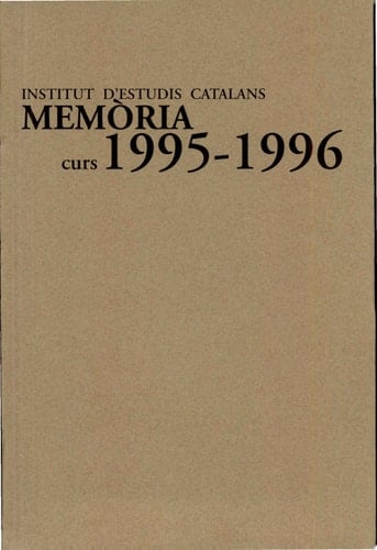 Memòria : curs 1995-1996