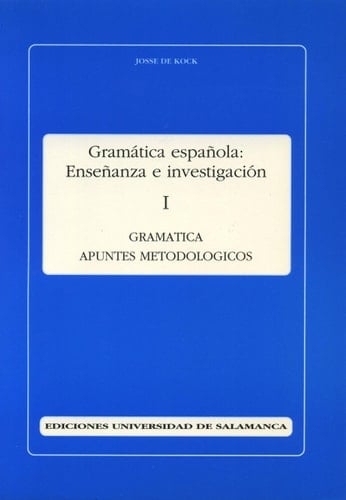 Gramática española enseñanza e investigación