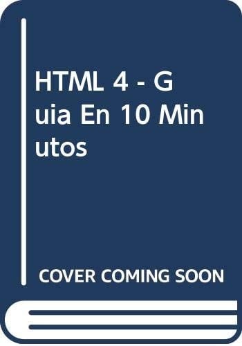 HTML 4: guía en 10 minutos