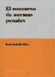 El concurso de normas penales