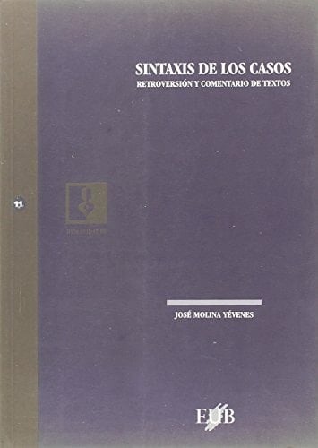 Sintaxis de los casos retroversión y comentario de textos