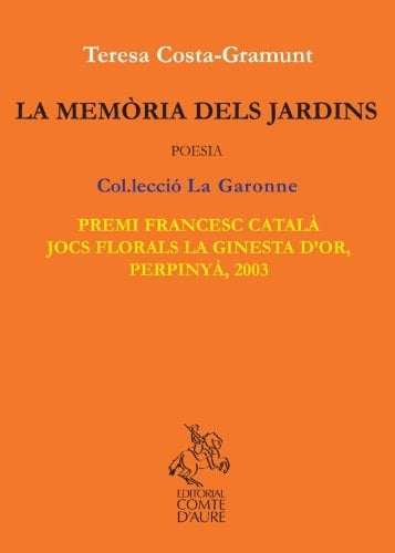 La memòria dels jardins poesia