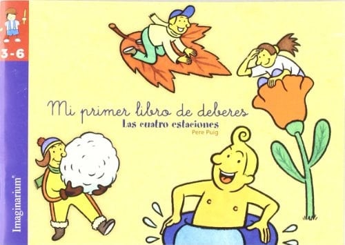 Mi primer libro de deberes las cuatro estaciones
