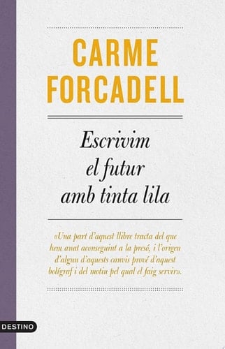Escrivim el futur amb tinta lila