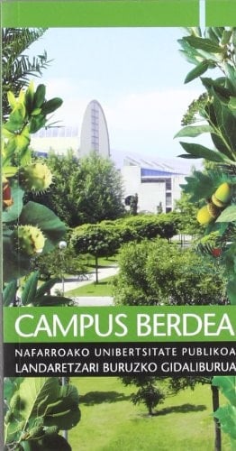 Campus berdea Nafarroako Unibertsitate Publikoa landaretzari buruzko gidaliburura