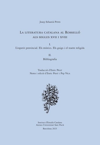 La literatura catalana al Rosselló als segles XVII i XVIII