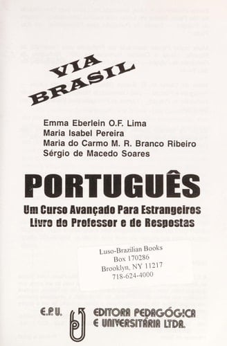 Portugues Via Brasil Livro Aluno (Portuguese Brazilian Edition)