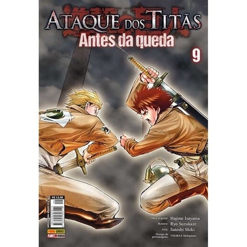 gibi n 9 ataque dos tits antes d n 9 ataque dos ti Ed. 2017