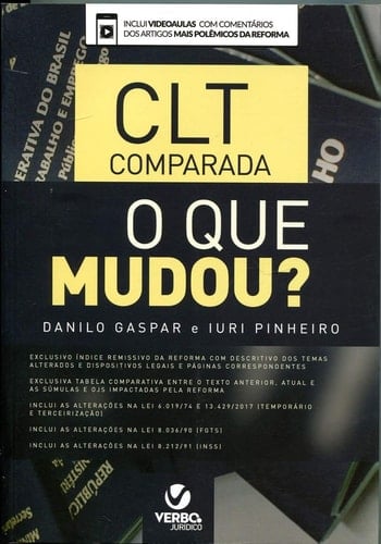 CLT comparada o que mudou?