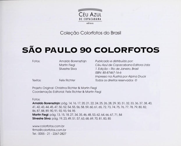 São Paulo 90 colorfotos