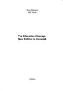 The education cleavage: new politics in Denmark : PhD thesis