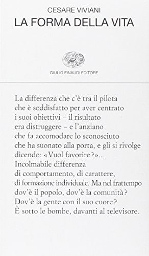 La forma della vita