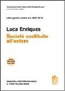 Delle società costituite all'estero art. 2507 - 2510