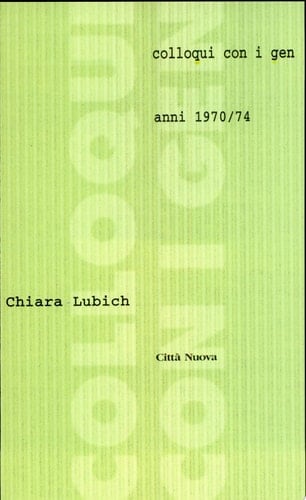 Colloqui con i Gen (1970-74)