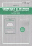 Controllo di gestione. Aspetti contabili, tecnico-operativi e gestionali