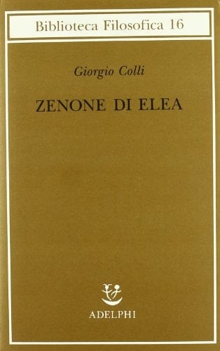 Zenone di Elea - Lezioni 1964-1965