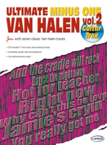Ultimate minus one guitar trax : jam with seven classic Van Halen tracks