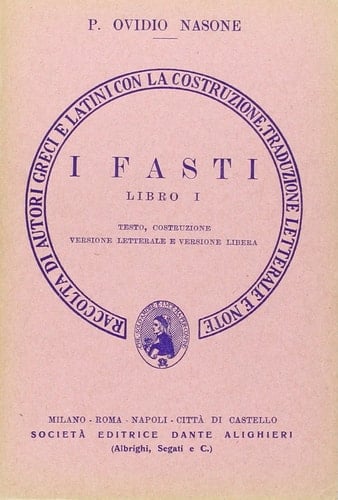 FASTI LIBRO 1, TRADUTTORE
